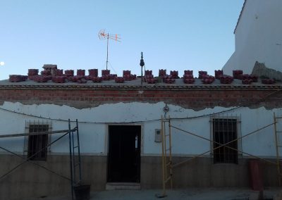 jm construcciones y reformas Huelva, empresa reformas en Huelva, obras en Huelva, construcción de cubierta, reparación tejado, tejas, tiro chimenea
